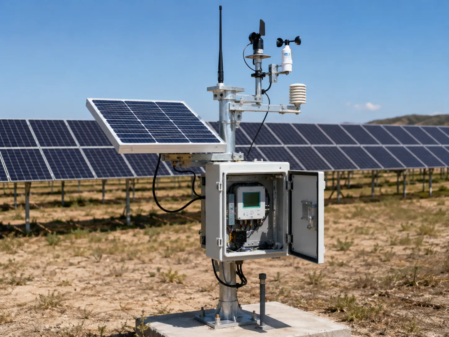 Solar Monitoring Equipment Battery