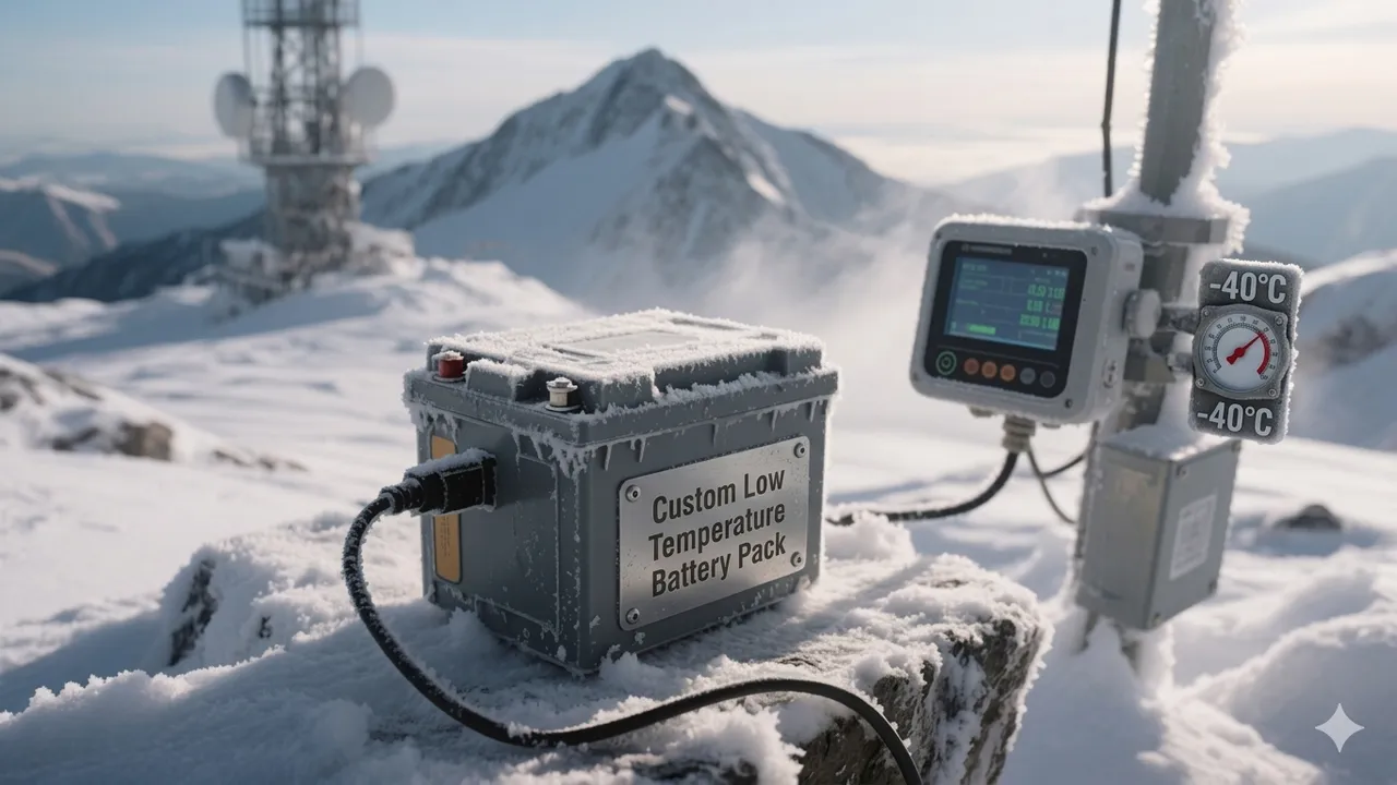 Custom Low-Temperature Battery Packs
