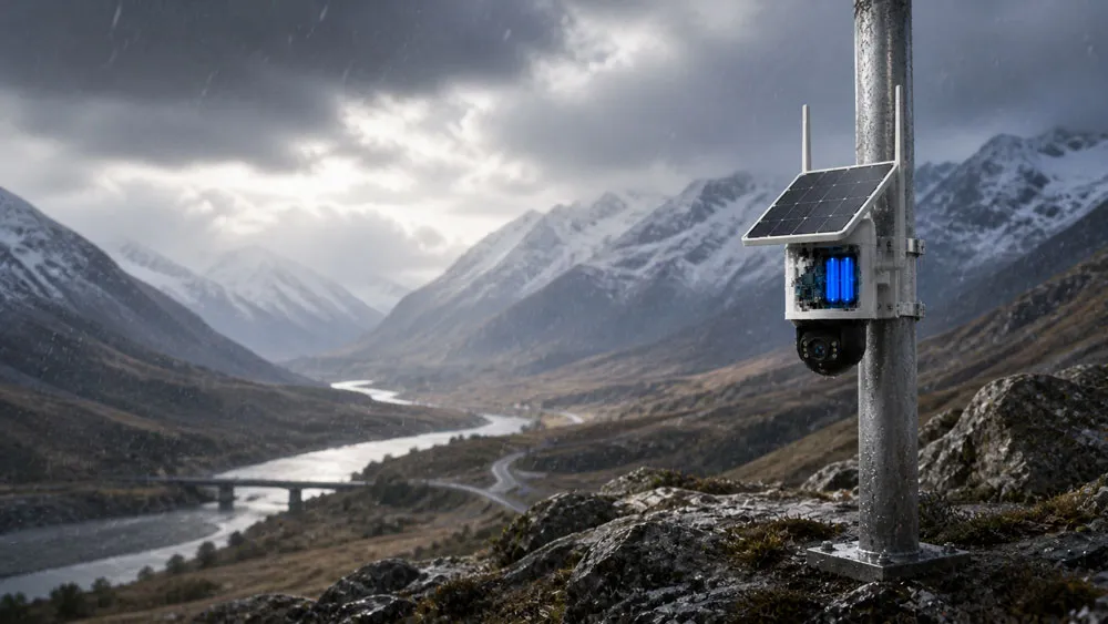 Applications Of NCM Cylindrical Cells Outdoor Surveillance