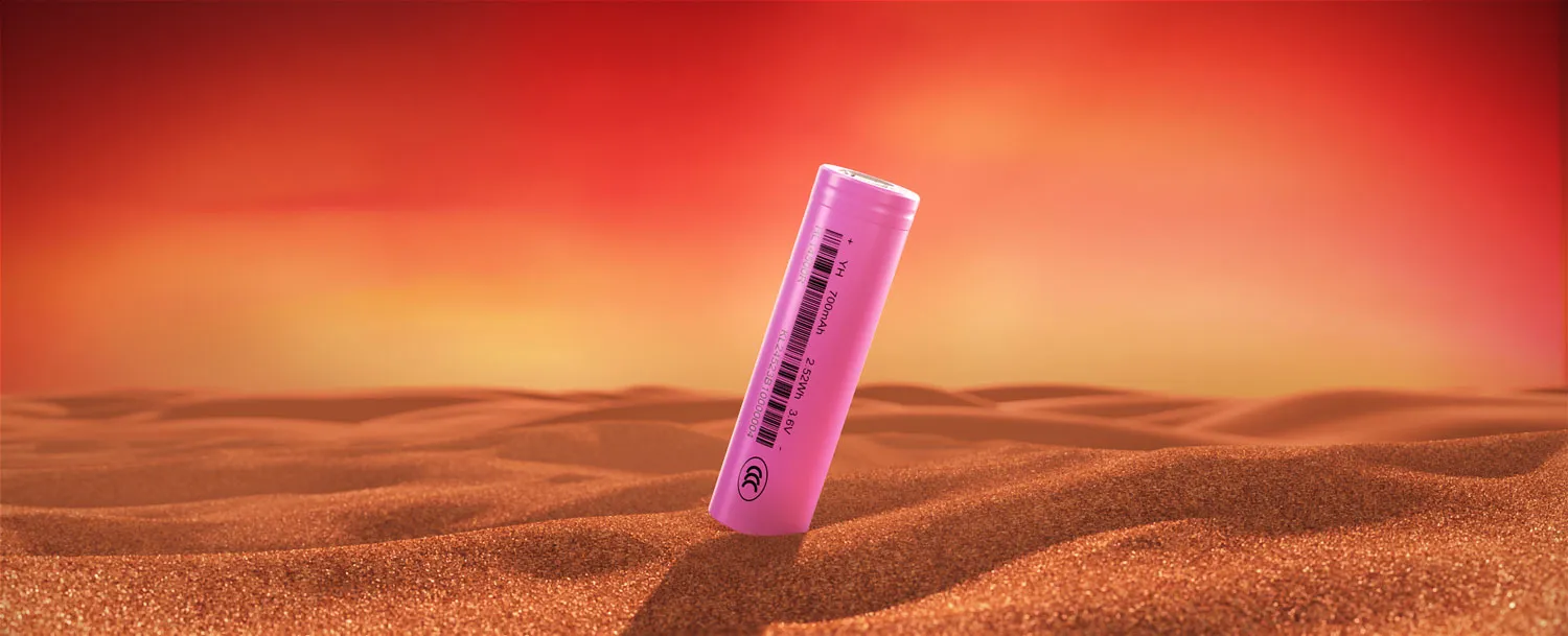 Battery For High Temperature