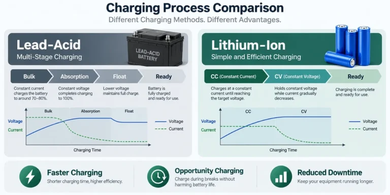 Lithium Vs Lead Acid Charging Process
