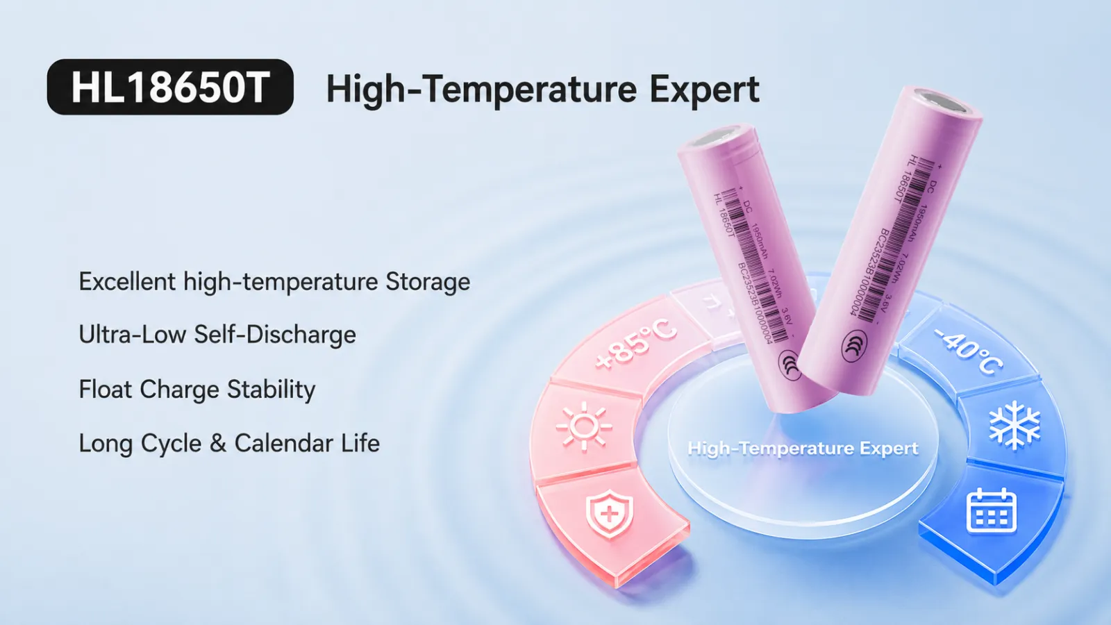 HL18650T High Temperature Battery