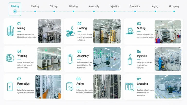 Lithium-Ion Battery Manufacturing Process