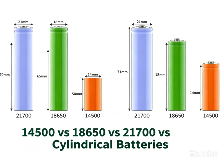 14500 Vs 18650 Vs 21700 Vs Cylindrical Batteries
