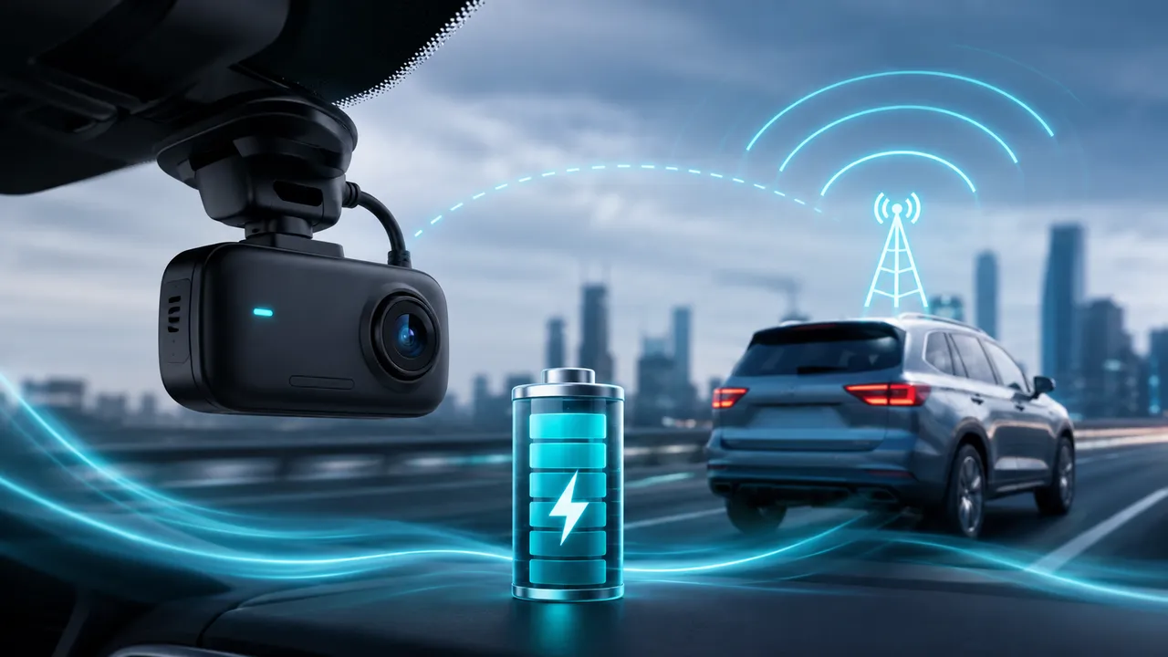 4G LTE Vehicle Camera Battery