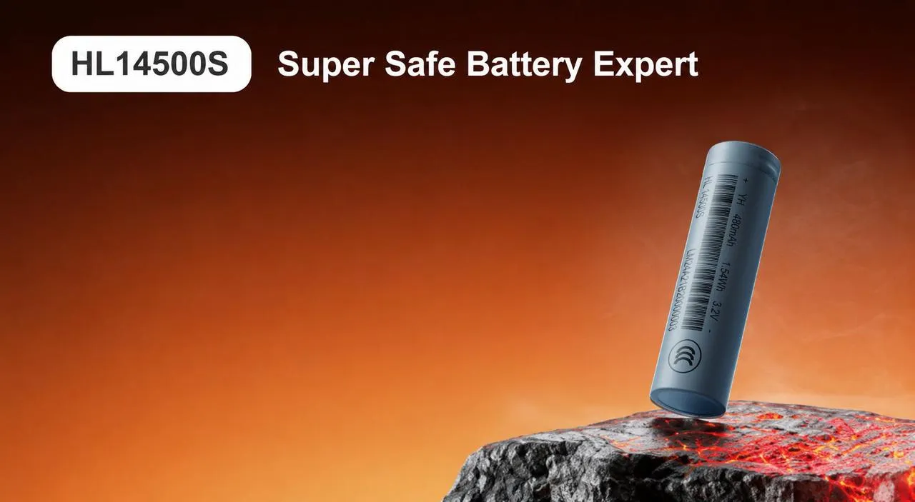 HL14500S Wide-Temperature Long-Life LiFePO4 Cell