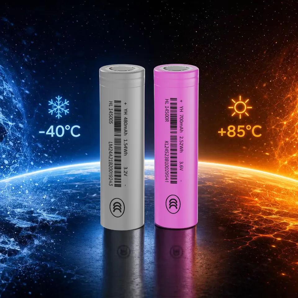 Wide-Temperature 14500 Battery Cells