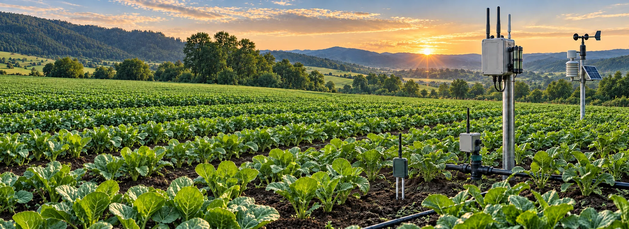Agriculture IoT Battery Banner