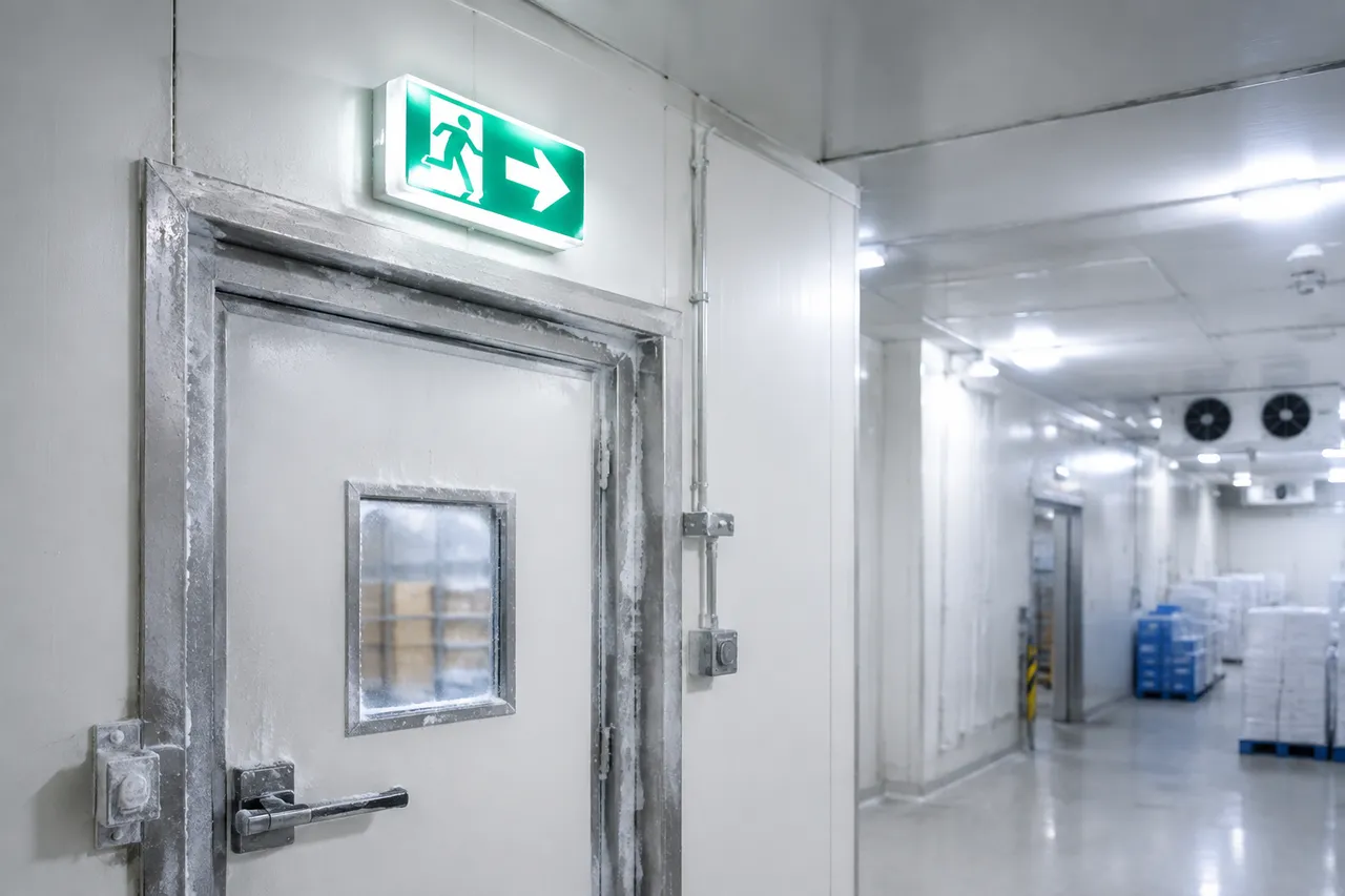 Cold Room Exit Sign Battery