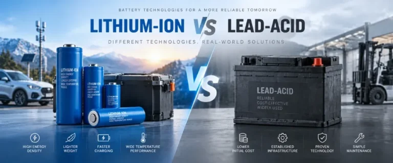 Lithium Vs Lead Acid Battery