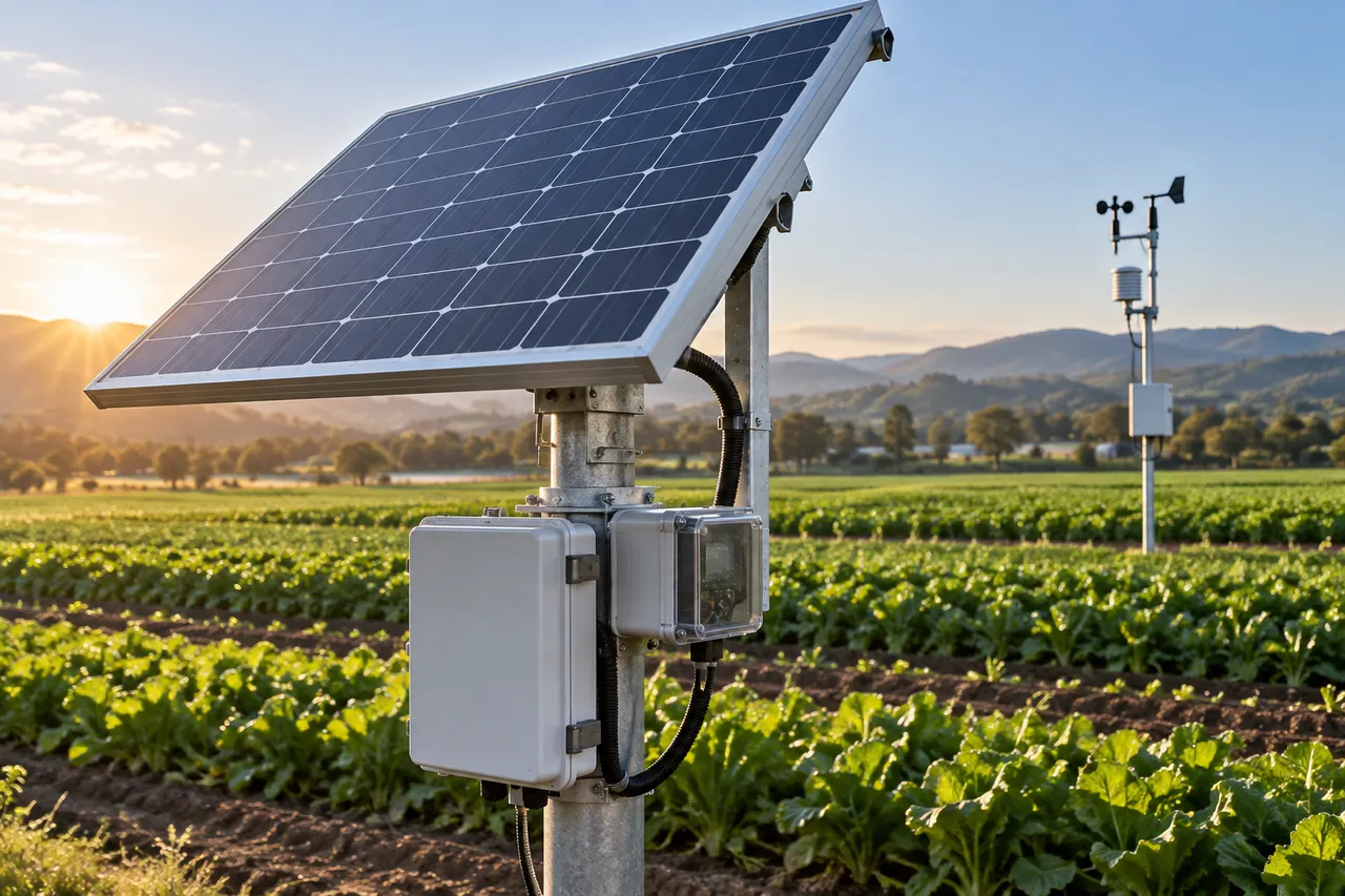 Solar Powered Agriculture IoT Battery