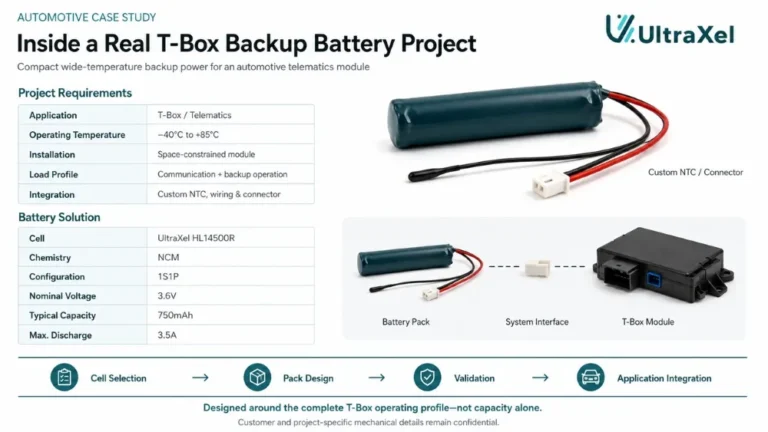 A T Box Backup Battery Project