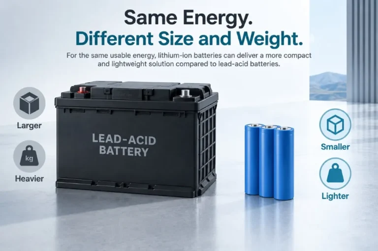 Lithium Vs Lead Acid Battery Weight