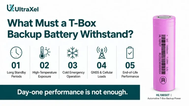 What Must A T Box Backup Battery Withstand